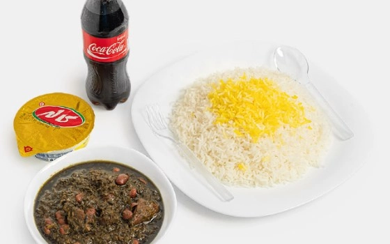 چلوخورش قورمه کمبو