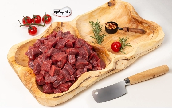 قیمه ای ریز مغز ران گوساله