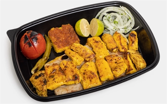 خوراک جوجه کباب زعفرانی (250 گرمی)