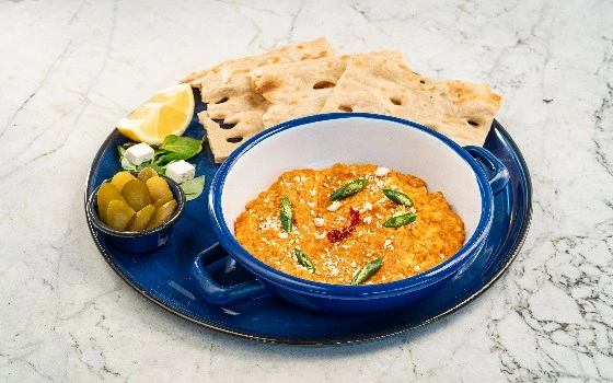 املت گوجه فرنگی(قهوه خانه ای)