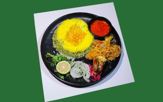 باقالی پلو با ماهیچه مخصوص