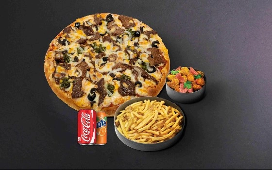 کمبو پیتزا استیک