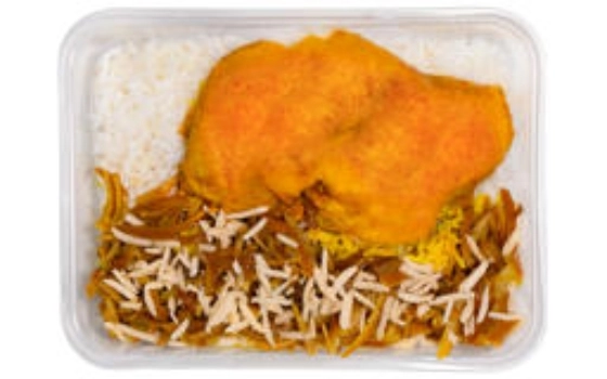 شیرین پلو با مرغ