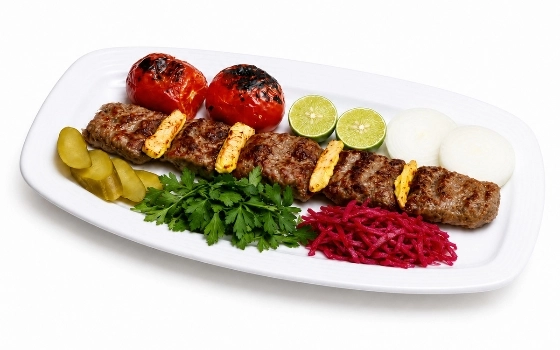 کباب لقمه نگین دار