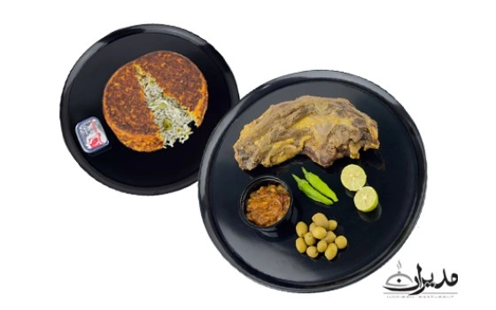 باقالی پلو با گردن شاندیزی