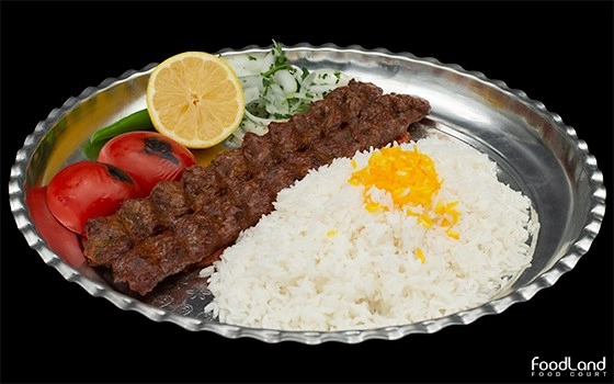 چلو کباب کوبیده