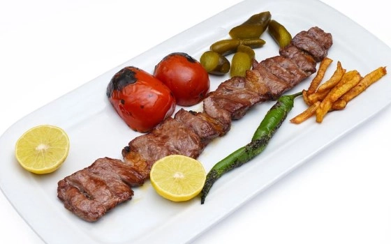 خوراک چنجه راسته گوسفند پرسی