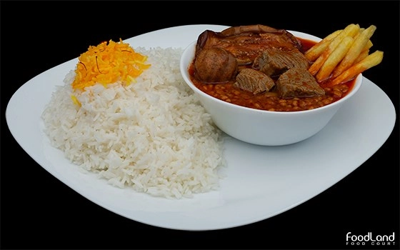 چلوخورشت قیمه