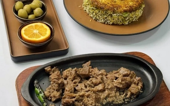 باقالی پلو با قرمه گوسفندی