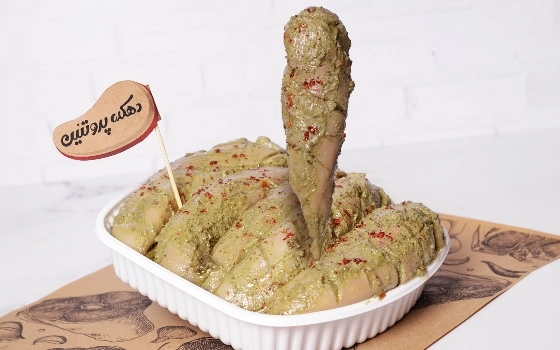 استیک سینه مرغ مغولی