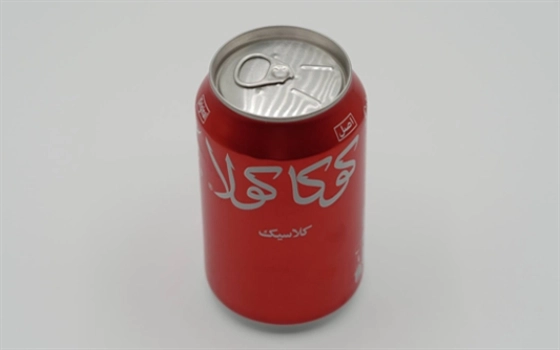نوشابه قوطی کوکا