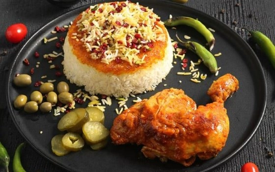زرشک پلو بامرغ