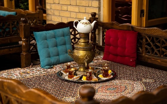 سماور ذغالی 6 نفره