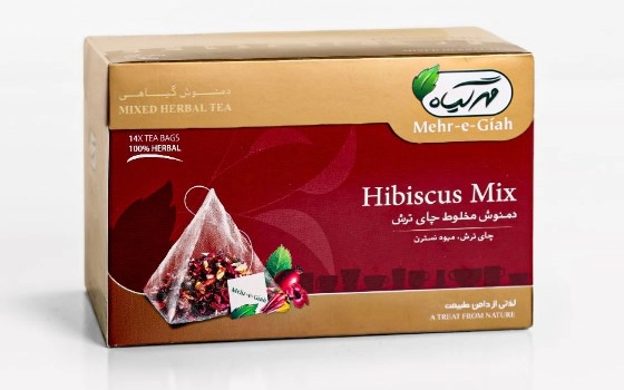 دمنوش مخلوط چای ترش