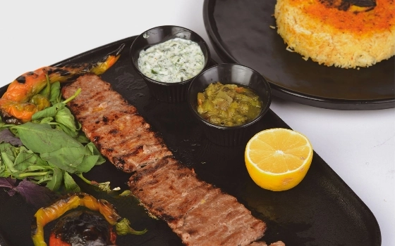 چلوکباب برگ