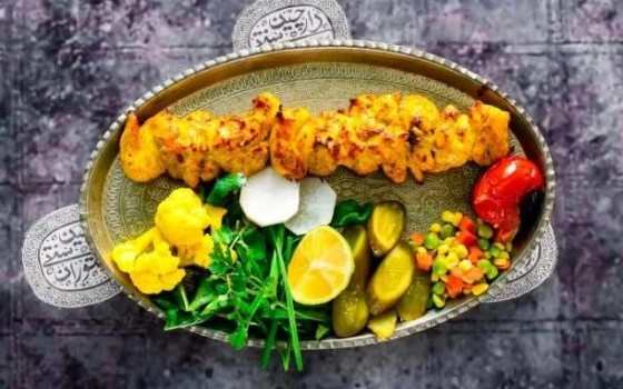 جوجه زعفرانی