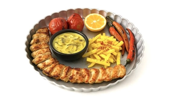 خوراک جوجه سیر و خامه
