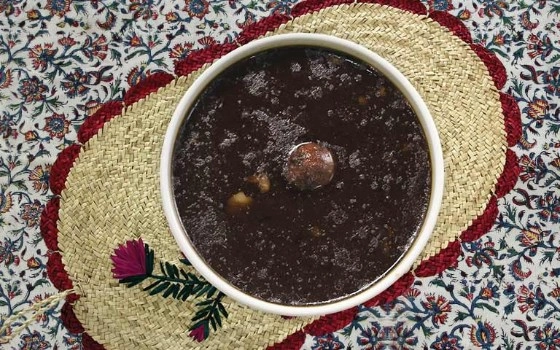 چلو قرمه سبزی