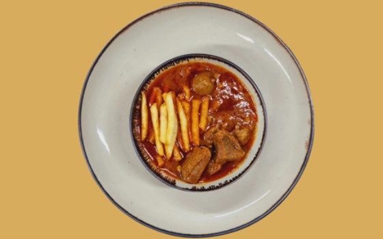 خورشت قیمه سیب زمینی بدون برنج