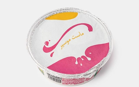 ماست وموسیر 90 گرمی شرکتی