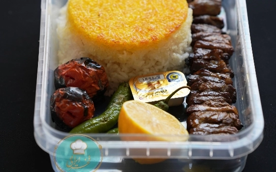 چلو کباب چنجه