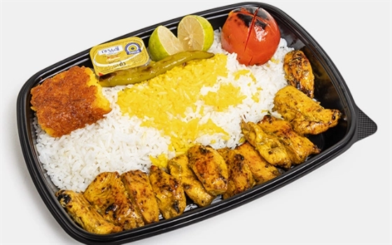 چلو جوجه کباب باربیکیو (250گرمی)