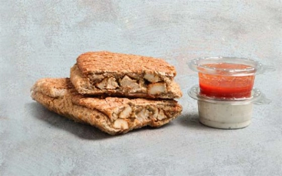 پنینی مرغ و بادمجان رژیمی