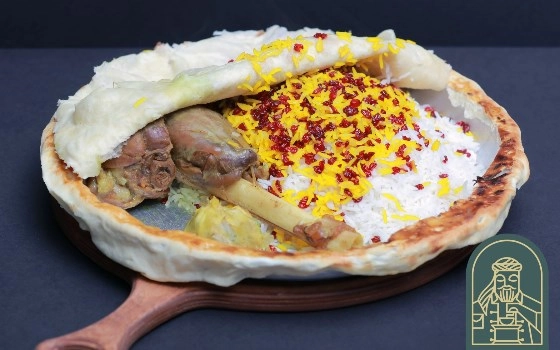 چلو ماهیچه رومال پرده ای
