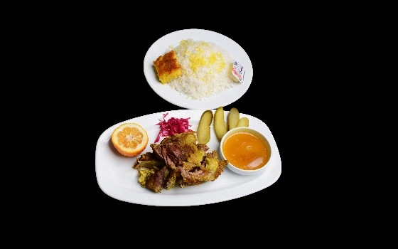 چلو گوشت گوسفندی