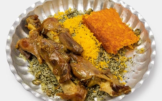 باقالی پلو با ماهیچه گوسفندی