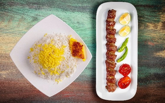 چلو کباب لقمه مخصوص