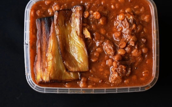 خوراک قیمه بادمجان
