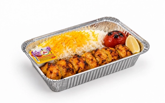 چلو جوجه کباب اقتصادی