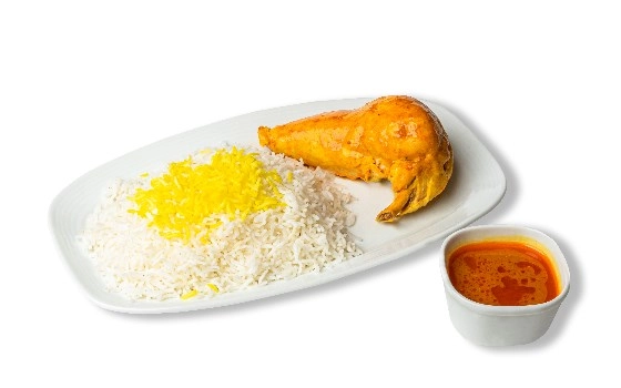 چلو مرغ سینه