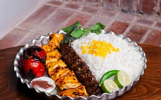چلو کباب درباری