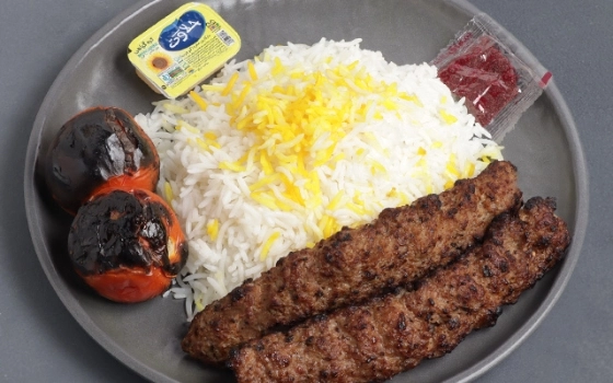 * چلوکباب کوبیده دوسیخ ویژه