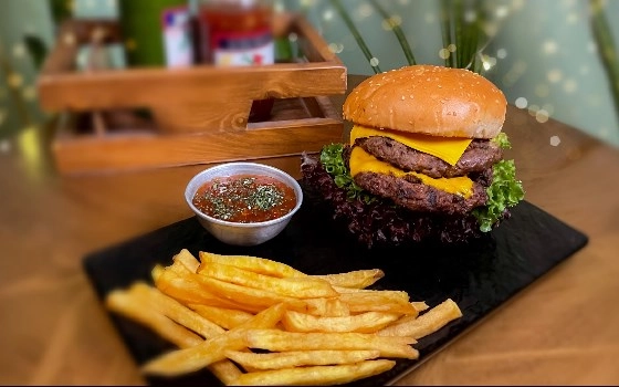 دبل برگر
