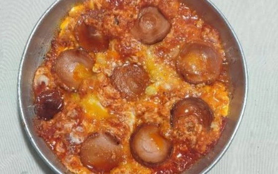 سوسیس تخم مرغ