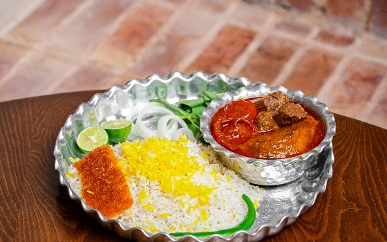چلو خورشت بادمجان