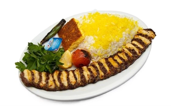 چلوکباب نگینی