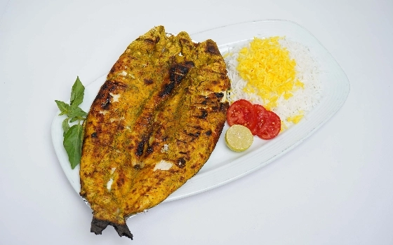 چلو ماهی قزل آلا
