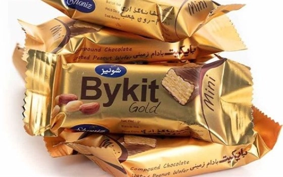 بایکیت طلایی بادام زمینی شونیز 250گرم