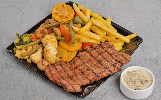 استیک راسته گوساله