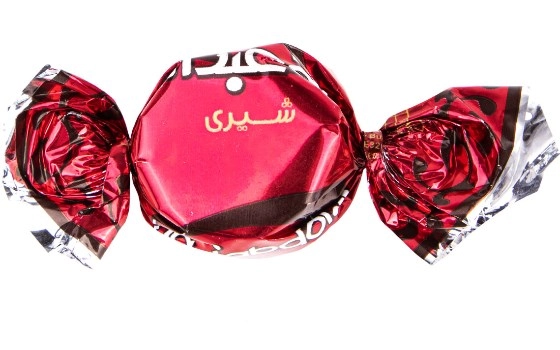 پشمک روکش شکلات سفید حاج عبدالله 1 کیلو گرم