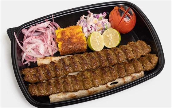 خوراک کباب لقمه زعفرانی (220گرمی)