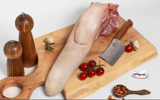 زبان گوساله 1.7 تا 2 کیلویی