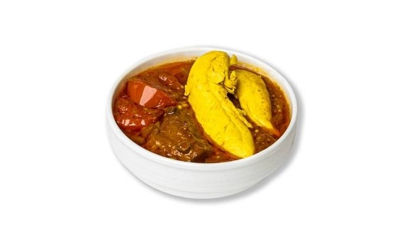 غوره بادمجان مرغ
