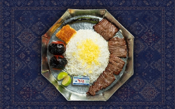 چلوکباب برگ ویژه جوان