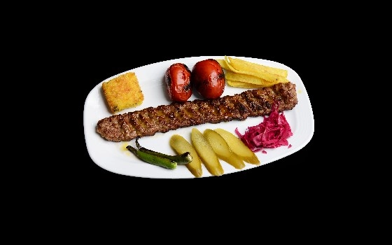خوراک کوبیده زعفرانی