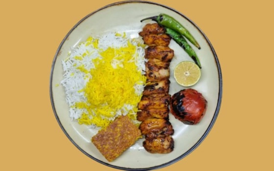 چلو جوجه کباب تندوری 300 گرم